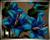 !LL! Blue Hibiscus Vase