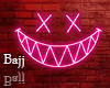 Evil Deep Pink Neon