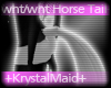+KM+ Horse Tail wht/wht