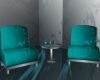 Teal Hideaway Chairs