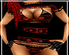 Red Black Stud Outfit GA