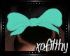 |xo| Mint Bow