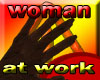 (LR)WOMAN  WORK GV