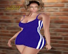 blue sporty dress