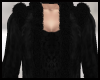 Black Fur Coat L
