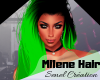 Milene Green Hair