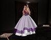 Purple Diamonds Gown