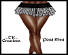 ~TK~Plaid Skirt Mini