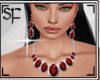 [SF]Farida Wine Dress bd