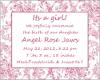 Angel Rose Birth Cert