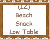 Beach Snack Low Table