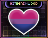 Bi Pride Heart