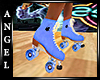 A~Blue Poodle Skates