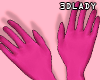 DY*Long Gloves Pink