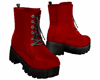 Red Stompy Boots