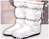 $K White Winter Boots