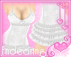 E)Lacy White Dress