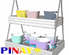 Pastel Cups Tier Tray