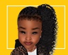 Kids Side Wavy Ponytail