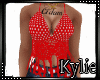 Red Crochet Top