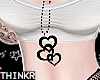 !! Anim Hearts Necklace