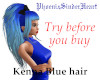 Kenna Blue hair