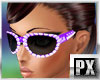 |PX|Diamond Glasses Viol