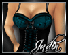 JAD Chrisha Corset~Teal