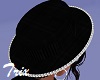 Black Plaid Hat