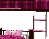 (LFD) Pink Plaid Bunkbed