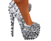 Crystal Spikes Pumps