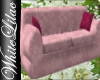 Satin Pink Couch