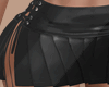 IS. Leather Mini Skirt