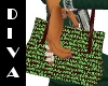 *DD* Green LV Gun Purse