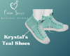 Krystal's Teal Shoes
