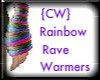 {cw}Rainbow Rave warmers