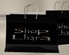 LH shopping bags floor