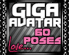 *LL*Giga Avatar+60 Poses