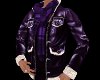 Purple Male Faux Jacket