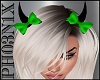 !PX GREEN BOW HORNS