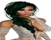 Side Ponytail Green (HL)