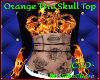 *ZD* Orange Fire Skull