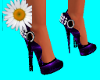 Purple Bling heels