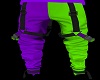 Purple&green Glo Pants