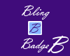 20x20 Birdie Bling Badge