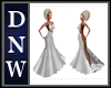 NW White Evening Gown