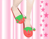 AW Strawberry Slippers