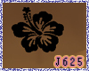 (J) flower back tatoo