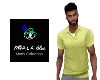 KB Mens New Polo Yellow