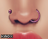 Kx! Pink Nose Piercing